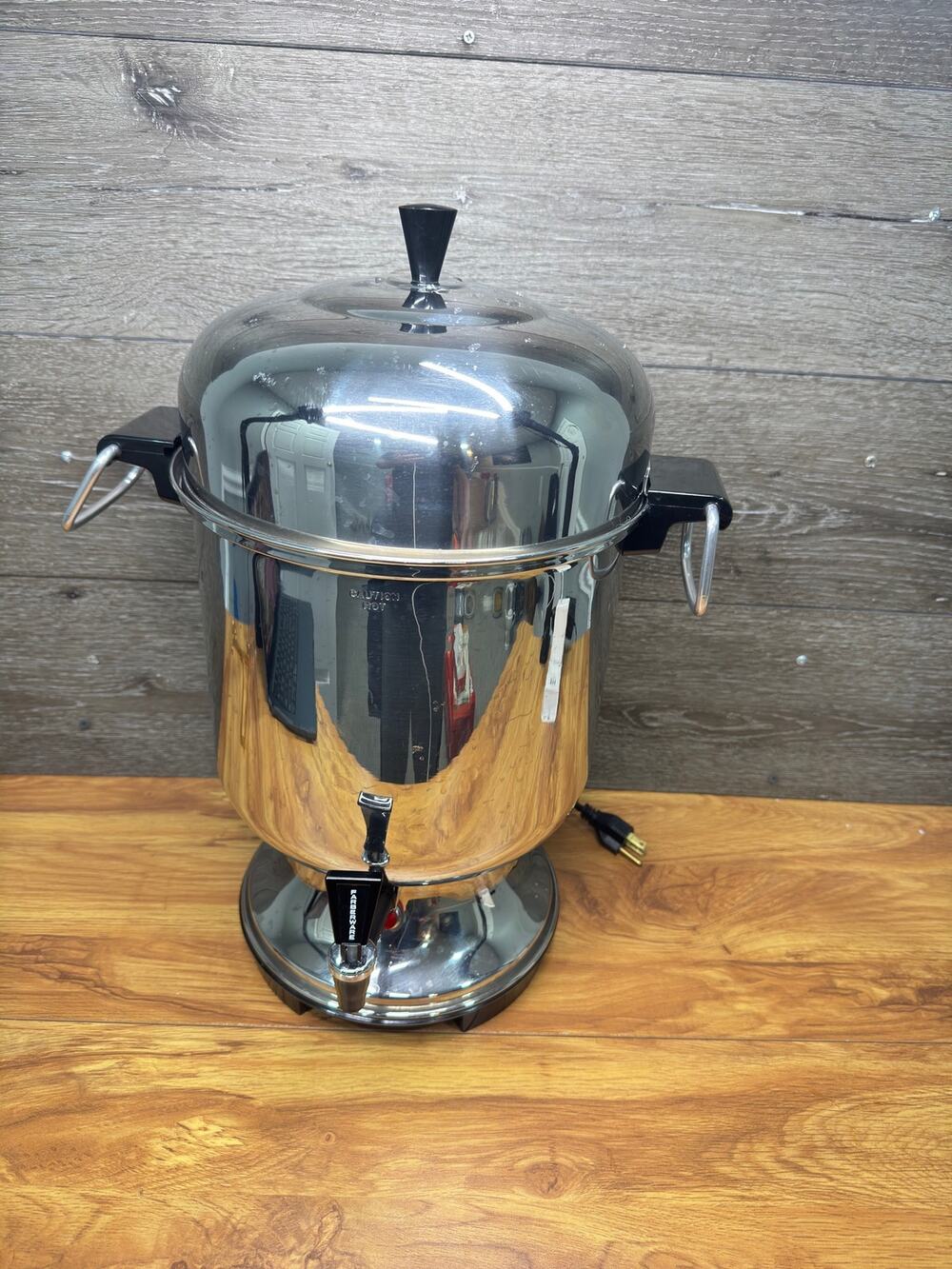 Farberware 155c Stainless Steel Electric Coffee Maker Urn Percolator 18-55 Cups